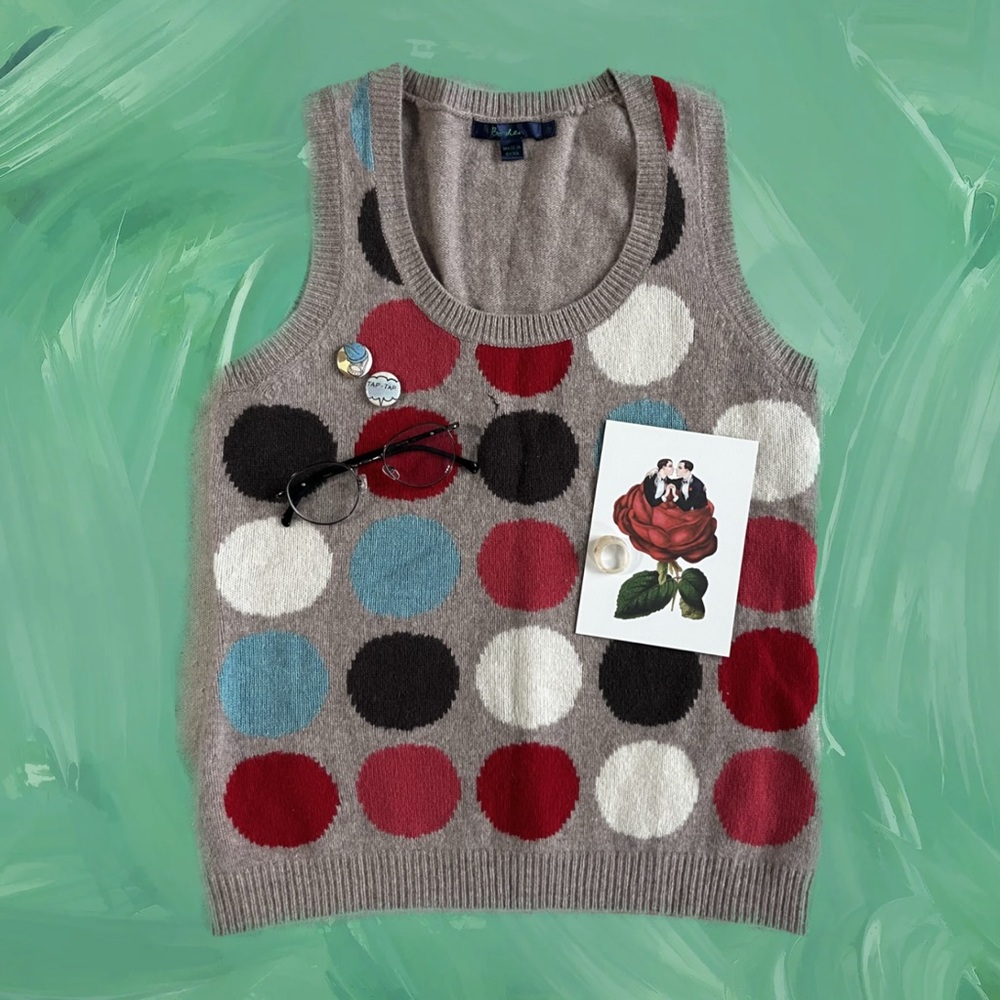 Vintage 70s Sweater Vest